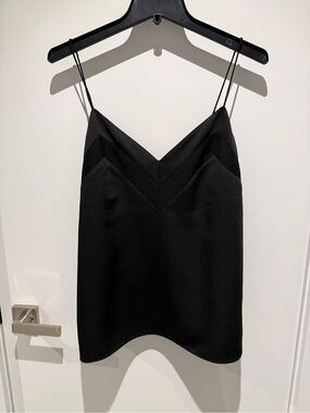 Reiss Black V-Neck Cami